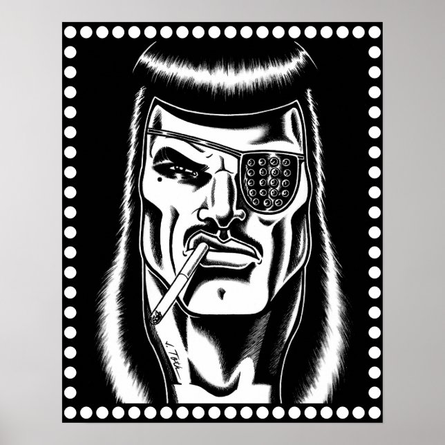 Jet Latex™/Studs Poster (Frente)