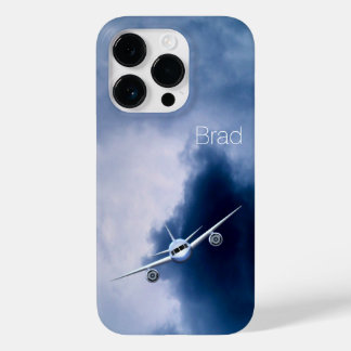 Jet Plane Voando Alto no Sky Pilot Aviation