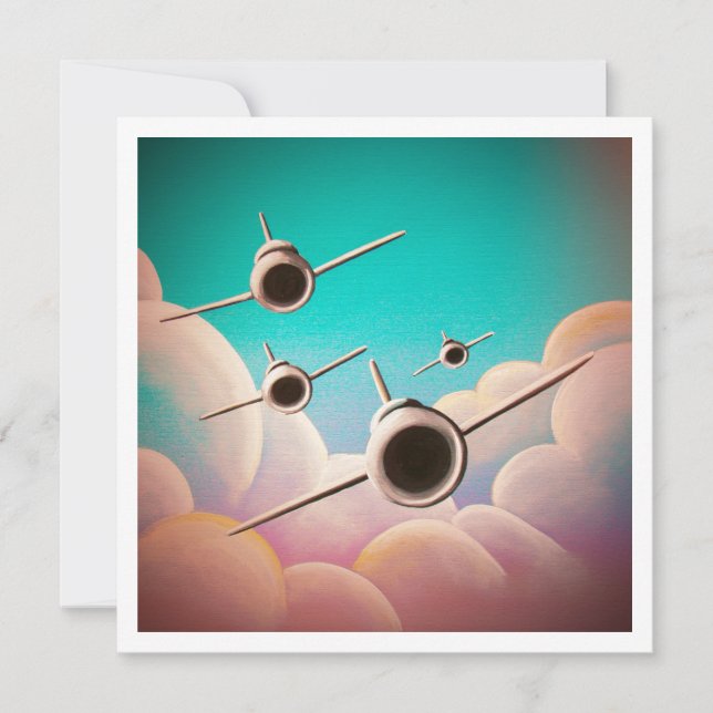 Jet Quartet - Mini Impressão (Frente)