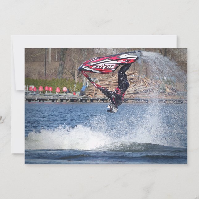 Jet Ski - Convite (Frente)