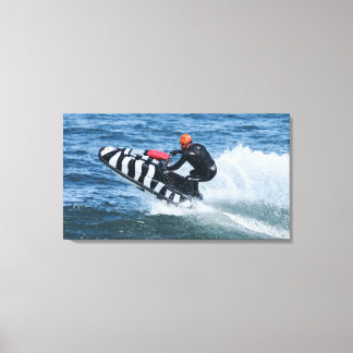 Jet Skiing Water Sport Canvas