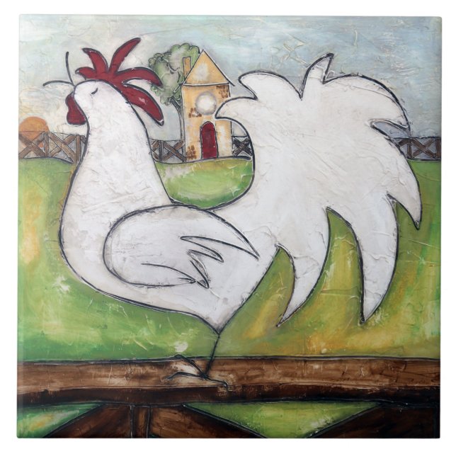 Jethro 6 x 6 Azulejo cerâmico (Frente)