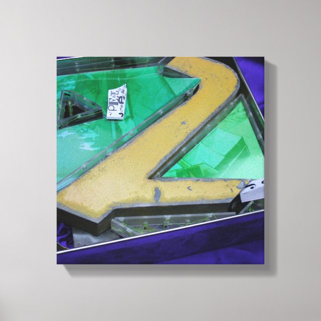 Jeux de Construction Metal Letters Canvas (Frente)