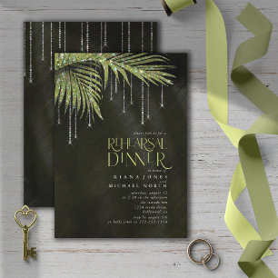 Jewel Palm Leaf Janto de ensaio Green ID830