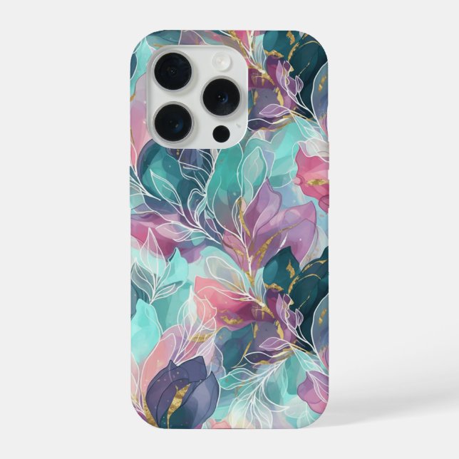 Jewel Tone Floral (Verso)