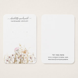 Jewelry Designer Rosa Dourado Flores Selvagens