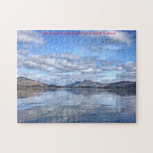 Jigsaws Loch Lomond Scotland. Quebra-cabeça de ser (Horizontal)