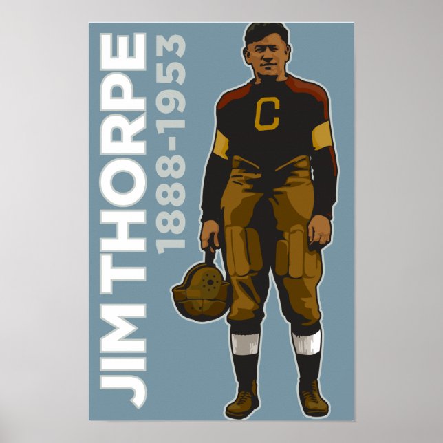 Jim Thorpe, Poster All-American (Frente)