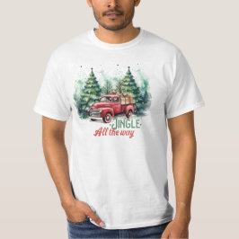 Jingle até a camiseta Mens