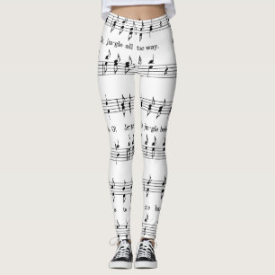 jingle bells partiram leggings musicais