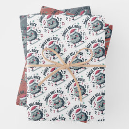 Jingle Bells Rock Wraps Paper Sheets