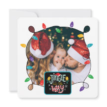Jingle completamente (adicione suas fotos) Cartão