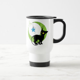 Jinx a caneca de viagem do gato