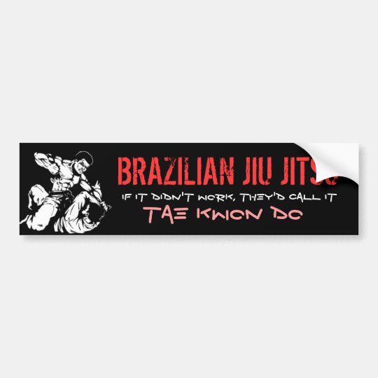 JIU BRASILEIRO JITSU ADESIVO PARA CARRO Zazzle Advance Artesanato Osasco ~ JIU BRASILEIRO JITSU ADESIVO PARA CARRO Zazzle
