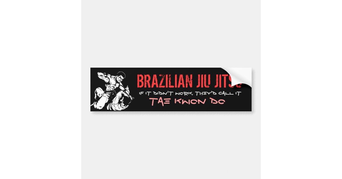JIU BRASILEIRO JITSU ADESIVO PARA CARRO Zazzle Advance Artesanato Osasco ~ JIU BRASILEIRO JITSU ADESIVO PARA CARRO Zazzle
