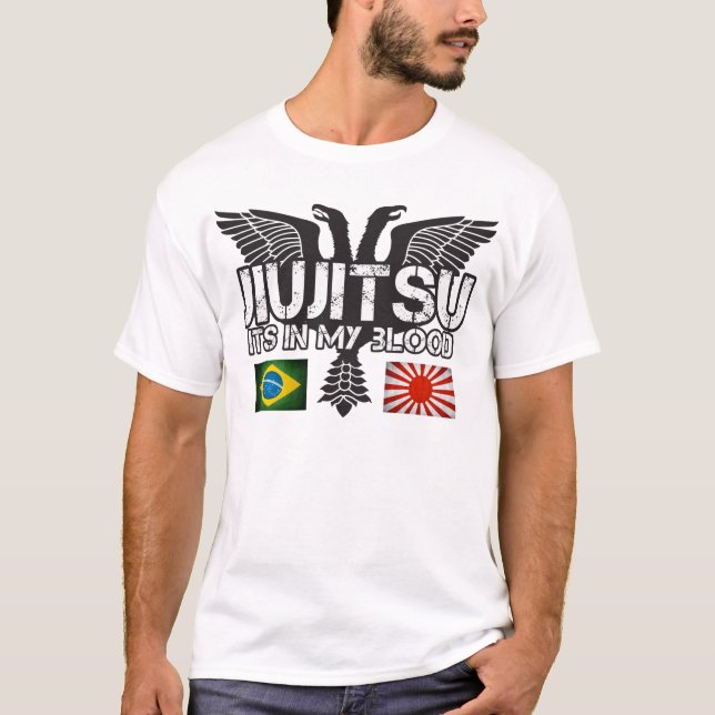 JiuJitsu Brasil - camisa de Japão (Frente)