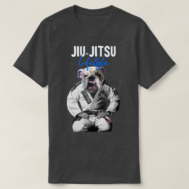 Jiujitsu Estilo de Vida Jiu Jitsu Camisa para aman (Frente do Design)