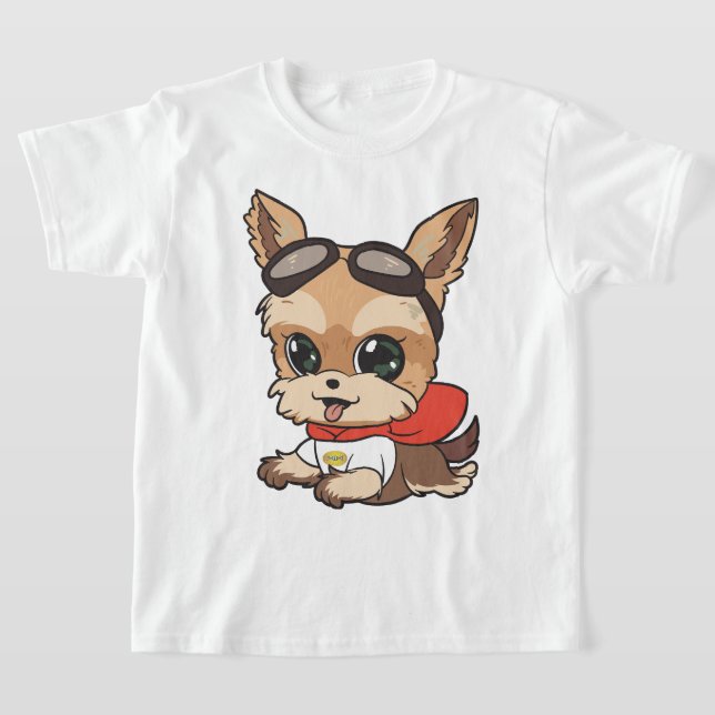 JJ Voando com logotipo na camisa traseira da juven (Postura )