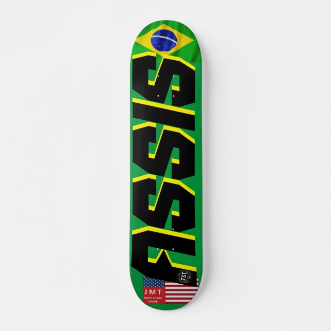 JMT BRAZIL ASSIS DECK de Skate PRO 7 3/4" (Frente)