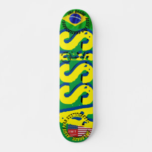 JMT BRAZIL ASSIS PRÓ 7 3/4" Deck de Skate