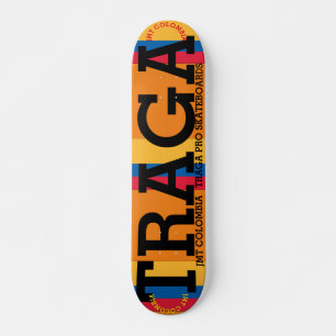 JMT COLOMBIA TRAGA  7 3/4" Deck de Skateboard
