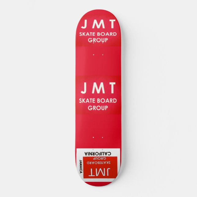 JMT. CONSELHO SK8 - Decodificação de skate de 1/4" (Frente)
