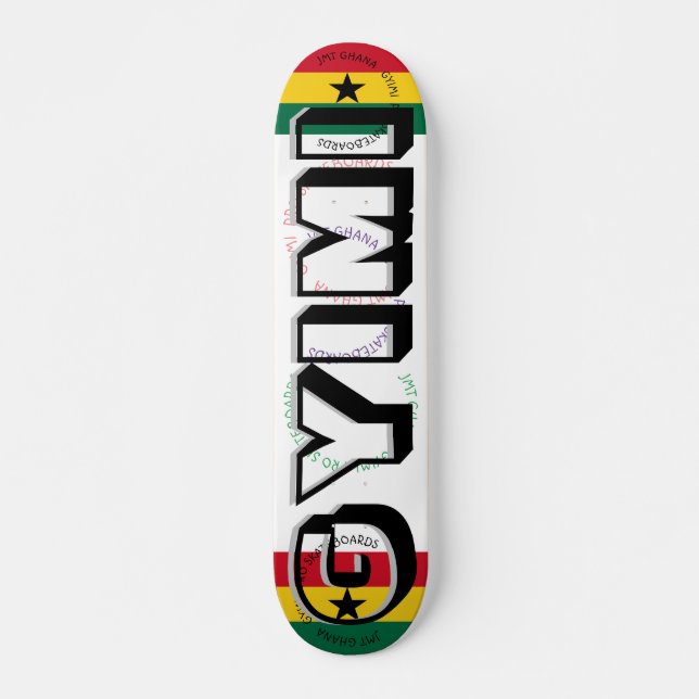 JMT GANA  GYIMI 7 3/4" Deck de Skateboard (Frente)