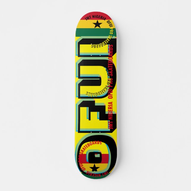 JMT GANA OFUI 7 3/4" Deck de Skateboard (Frente)