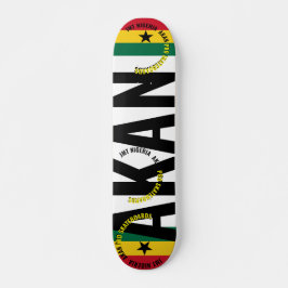 JMT GHANA AKAN 7, 3/4", skateboard Deck