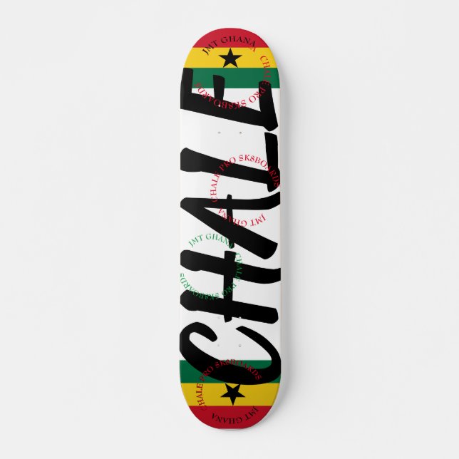 JMT GHANA CHALLA 7, 3/4" skateboard Deck (Frente)