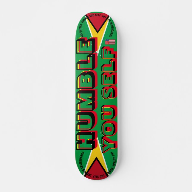 JMT GUYANA HUMBLE SUA Pasta de skate AUF7 3/4" (Frente)