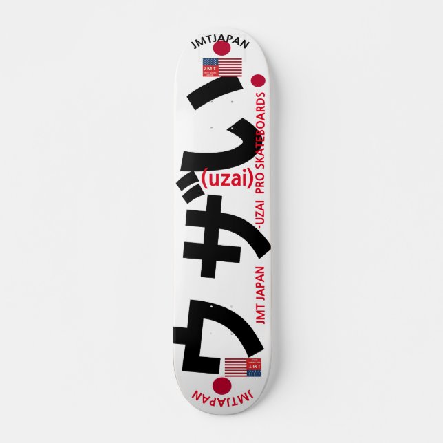 JMT JAPAN UZAI 7, 3/4", skateboard Deck (Frente)