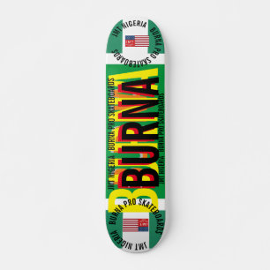 JMT NIGERIA BURNA 7 3/4" Deck de Skateboard