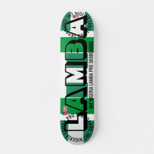 JMT NIGÉRIA LAMBA 7 3/4" Deck de Skateboard