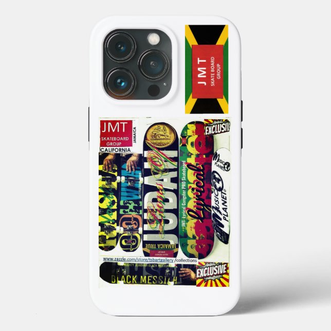 JMT SKATEBOARD, Apple iPhone 13 Pro, Duro (Verso)