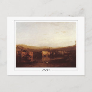 JMW Turner #31-2 - Cartão Postal de Arte