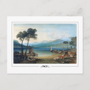 JMW Turner #41-2 - Cartão Postal de Arte Fina