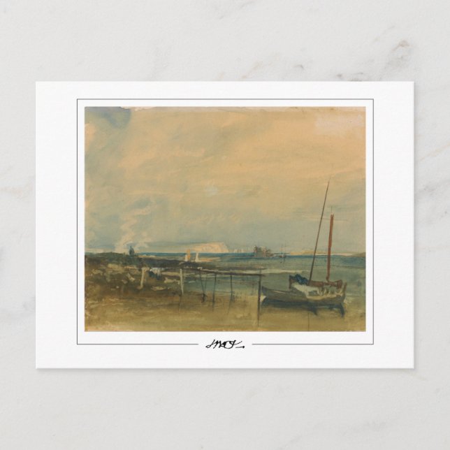 JMW Turner #4-2 - Cartão Postal de Arte (Frente)