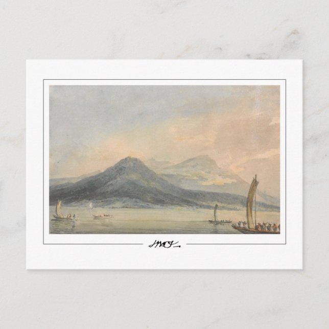 JMW Turner #52-2 - Cartão Postal de Arte (Frente)