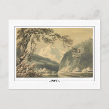 JMW Turner #546-3 - Cartão postal de arte fina