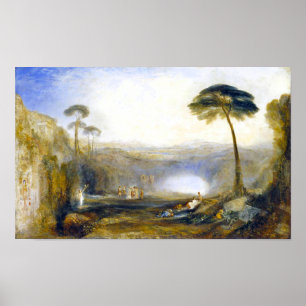 JMW Turner o poster dourado do ramo