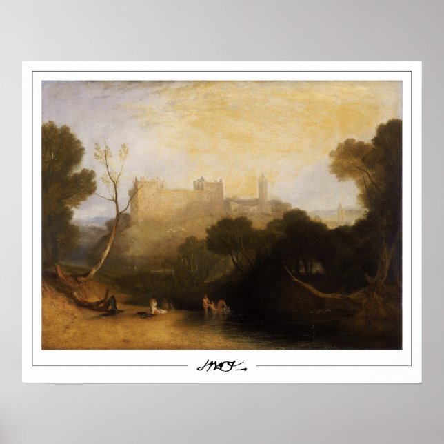 JMW Turner Zedign Art Poster nº 10-3 (Frente)