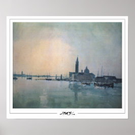JMW Turner Zedign Art Poster nº 117-3