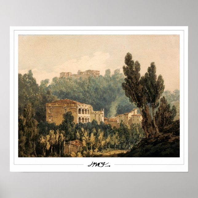JMW Turner Zedign Art Poster nº 20-3 (Frente)