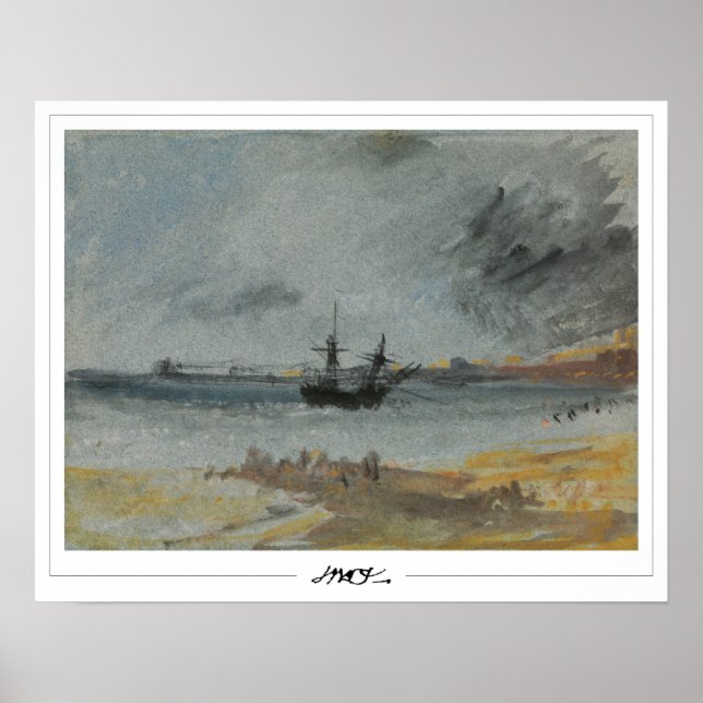 JMW Turner Zedign Art Poster nº 21-3 (Frente)