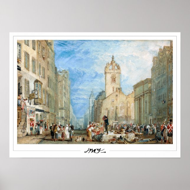 JMW Turner Zedign Art Poster nº 22-3 (Frente)