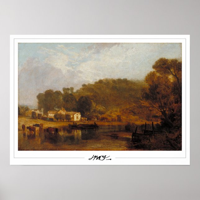 JMW Turner Zedign Art Poster nº 24-2 (Frente)
