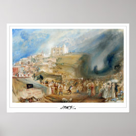 JMW Turner Zedign Art Poster nº 27-3