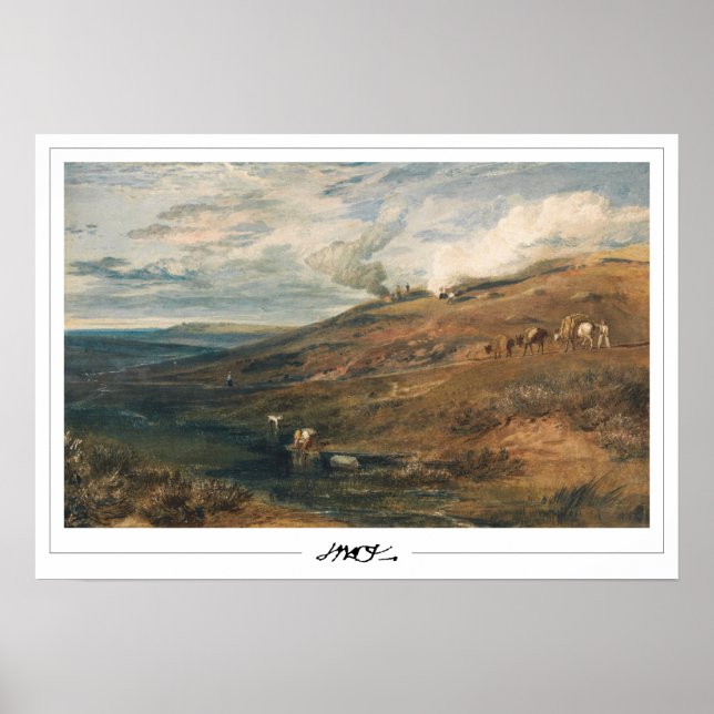 JMW Turner Zedign Art Poster nº 28 (Frente)