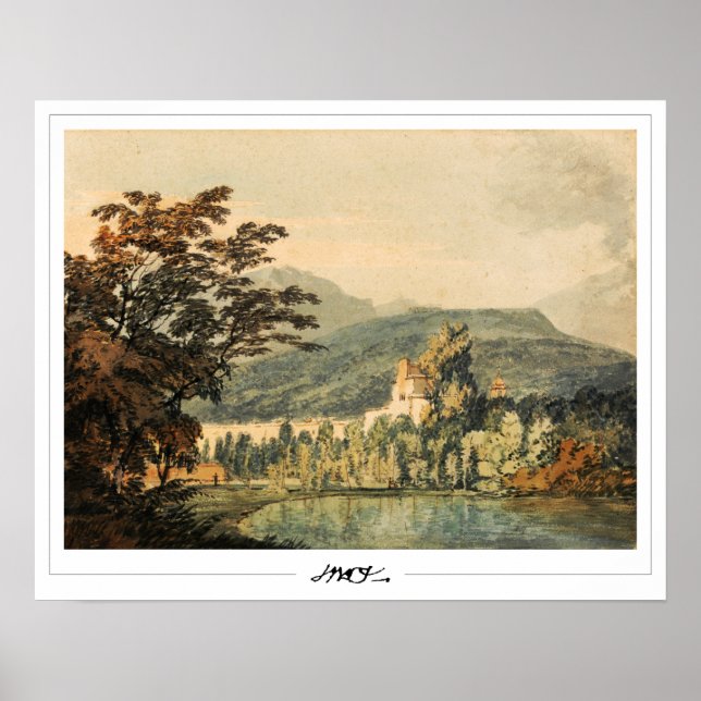 JMW Turner Zedign Art Poster nº 28-2 (Frente)